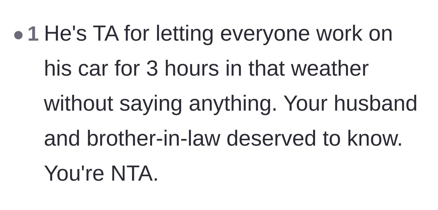 Comment thread 2 - Condemnation of the husband's willingness to let volunteers freeze.