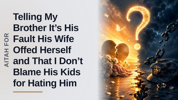 The Protective Aunt Who Stood Her Ground Against Her Narcissistic, Cheating Brother