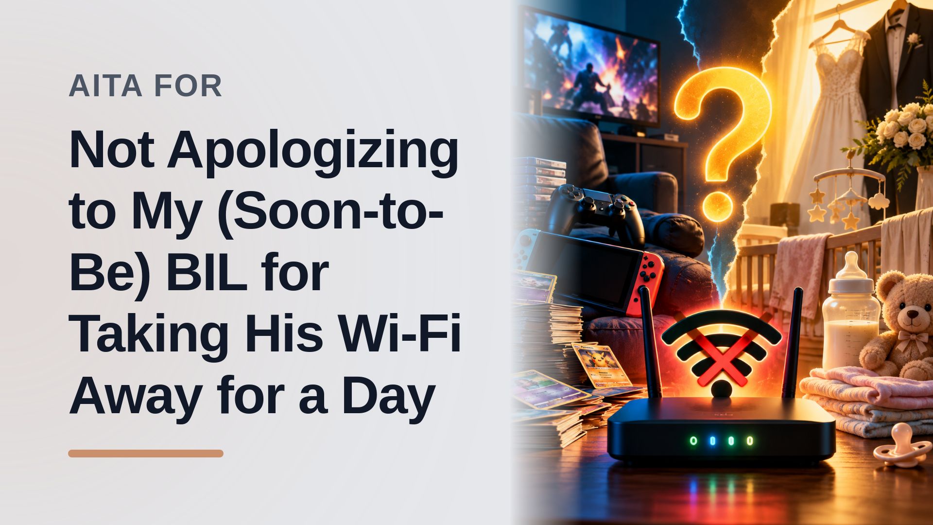 The Protective Brother Who Sabotaged the Wi-Fi to Spite the Ultimate Man-Baby