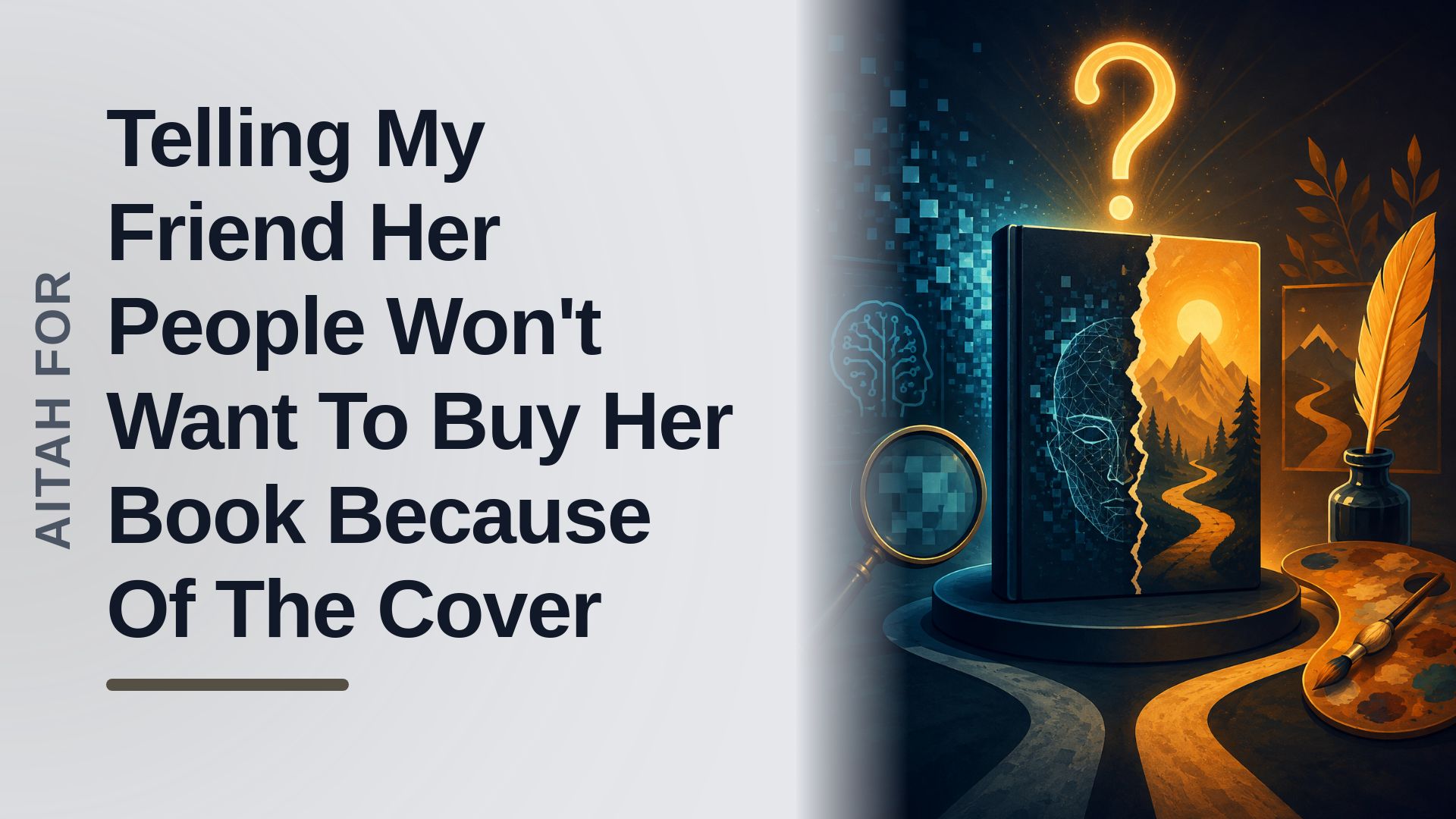 The Protective Friend Who Dropped a Devastating Truth Bomb on a Naive Author