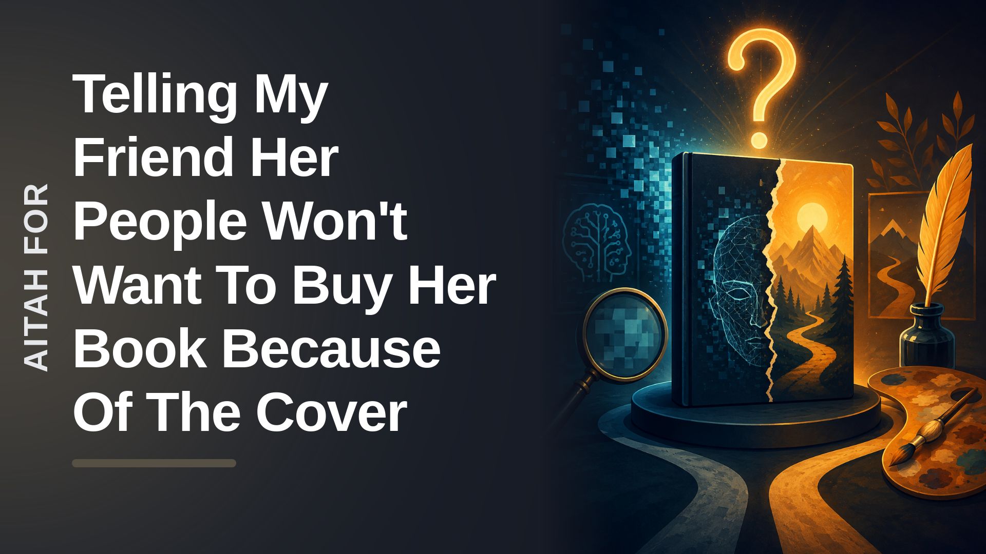 The Protective Friend Who Dropped a Devastating Truth Bomb on a Naive Author