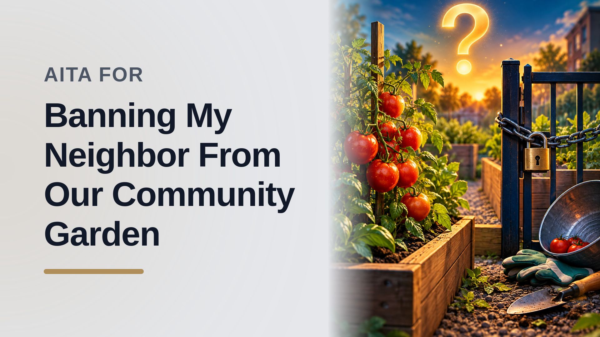 The Protective Gardener Who Laid Down the Law Against an Entitled Neighbor's Tomato Heist