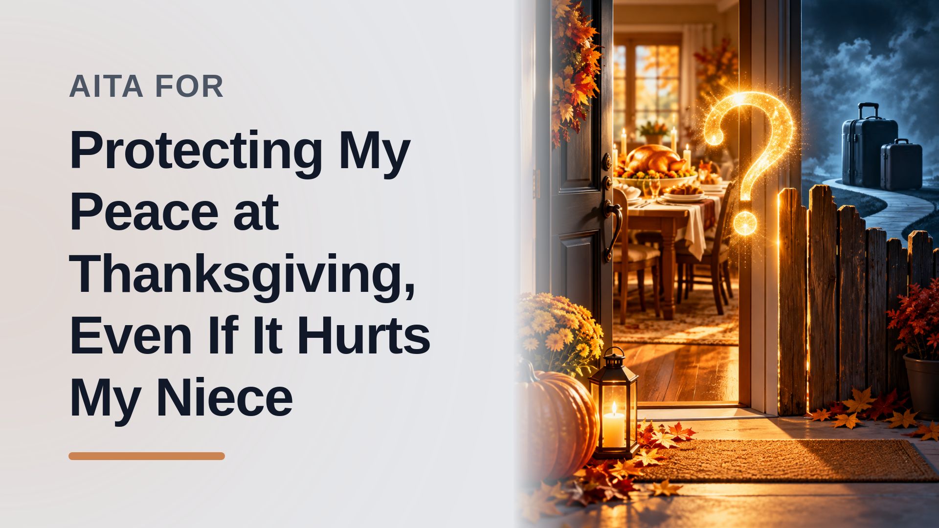 The Protective Guardian Who Barred Their Manipulative Sister From Crashing Thanksgiving Dinner