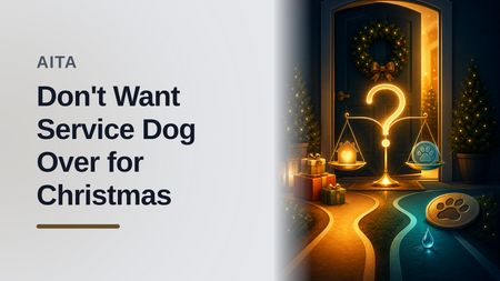 The Protective Host Who Banned The Entitled Guest’s 'Service Dog' From Christmas