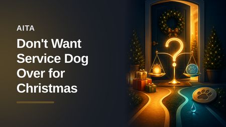 The Protective Host Who Banned The Entitled Guest’s 'Service Dog' From Christmas