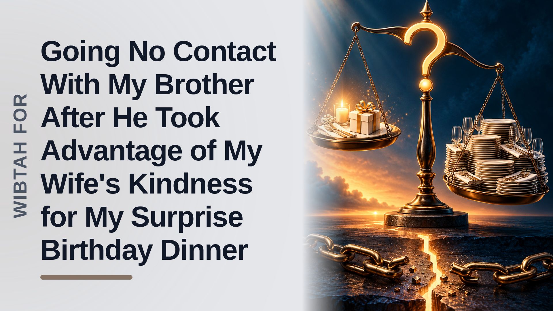 The Protective Husband Who Cut Off His Freeloader Brother After A Shameless Surprise Birthday Dinner Hijack
