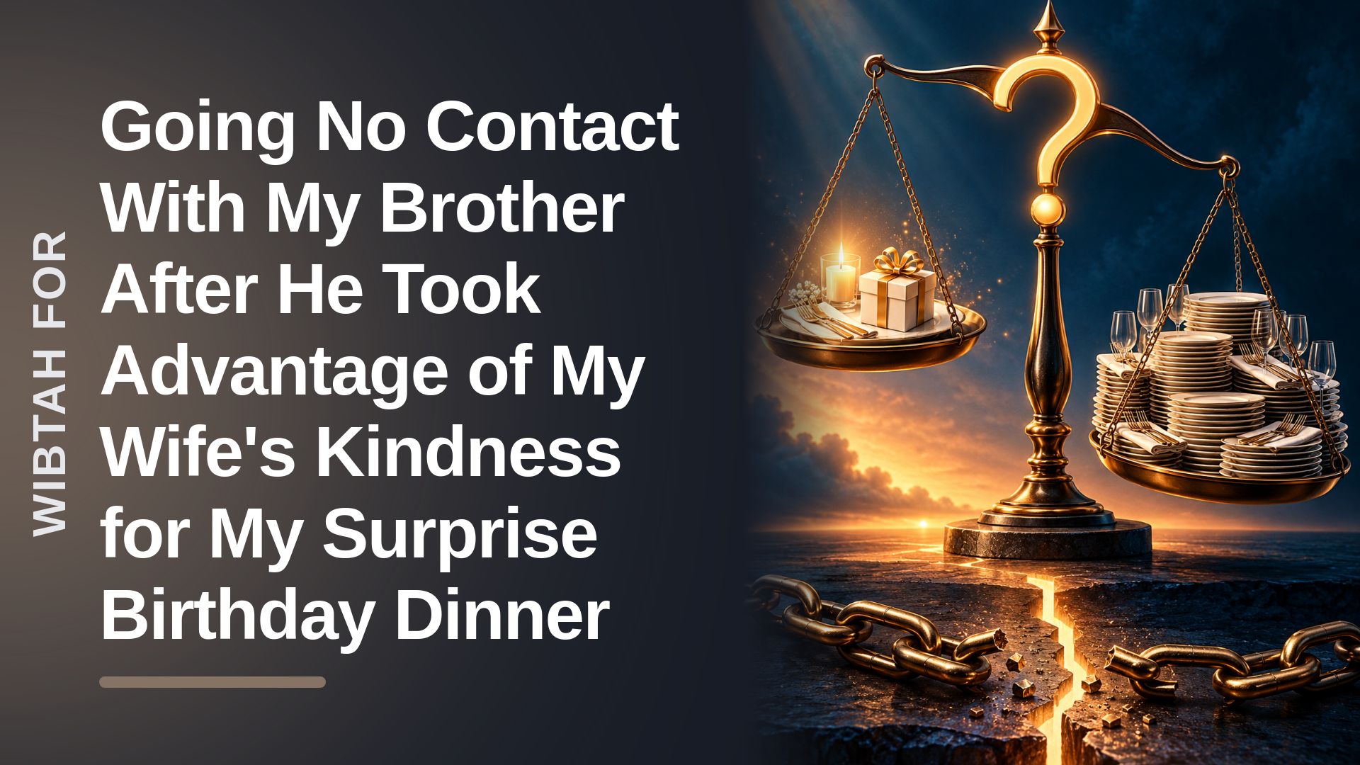The Protective Husband Who Cut Off His Freeloader Brother After A Shameless Surprise Birthday Dinner Hijack