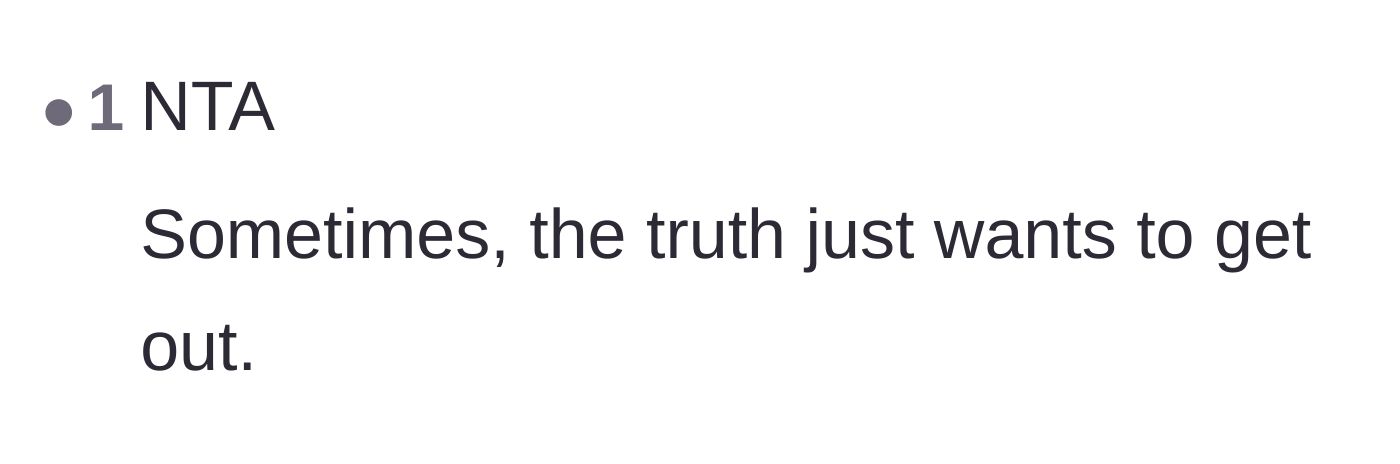 Comment thread 4 - A reader pointing out that suppressed feelings of exclusion inevitably force their way out.