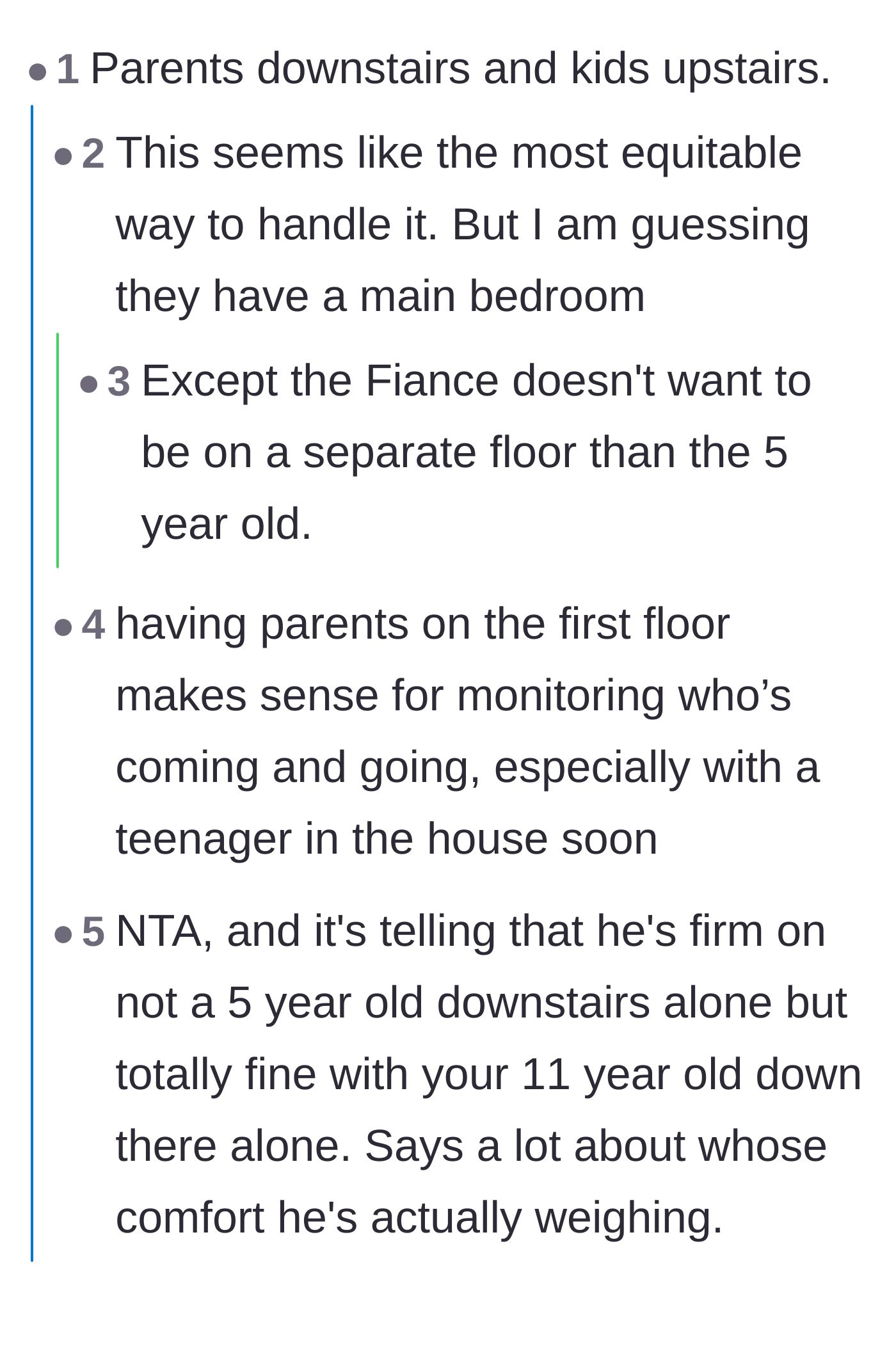 Comment thread discussing the hypocrisy of the stepdad and the logistics of teenagers sneaking out.