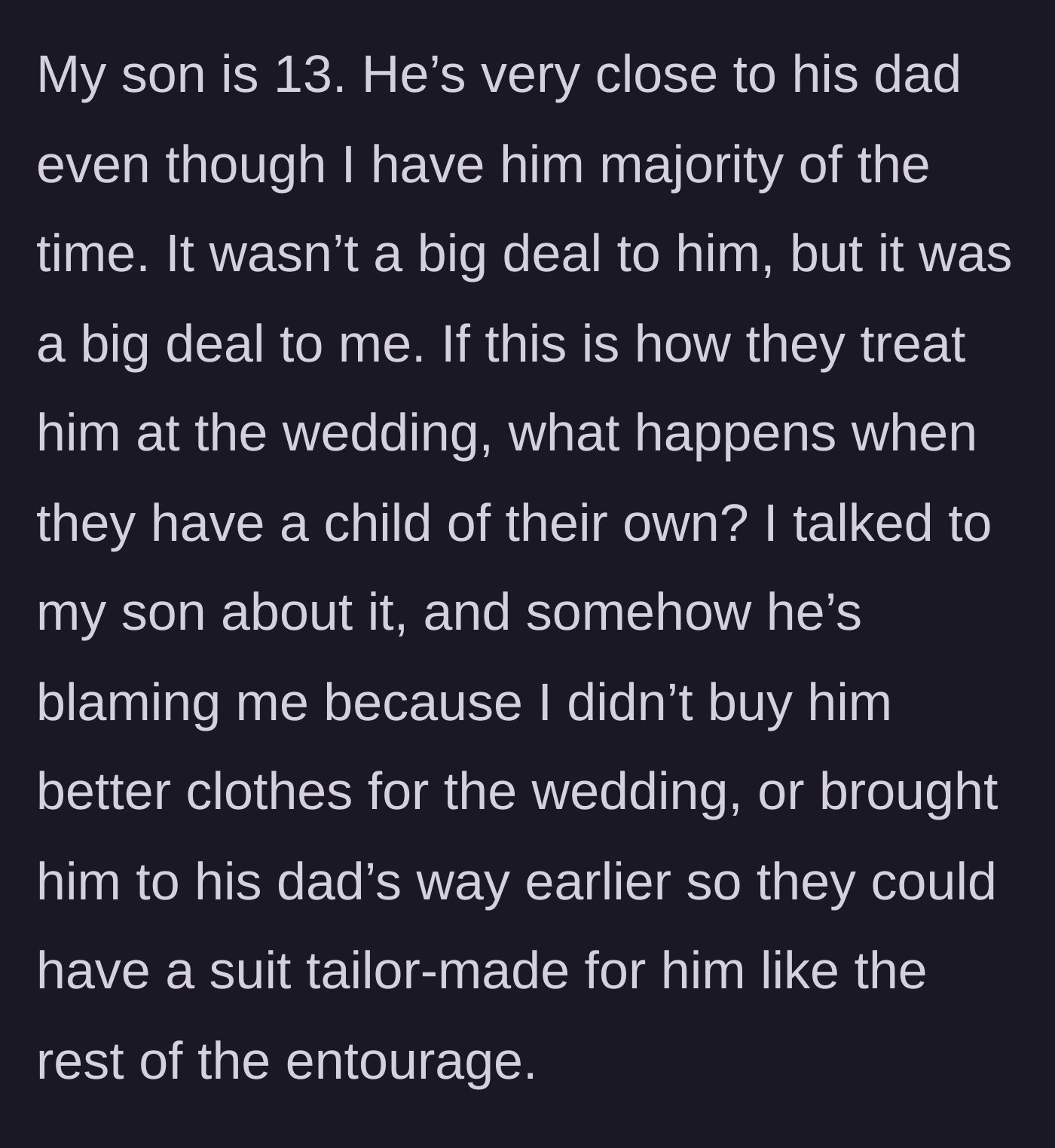 Story part 4 - A heartbroken mother having a tense, sad conversation with her teenage son, who looks visibly upset.