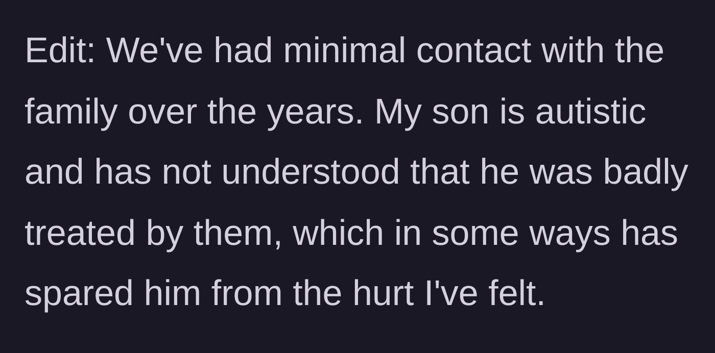 Story part 4 - A sweet teenage boy smiling brightly, completely unaware of the heavy family drama happening behind his back.