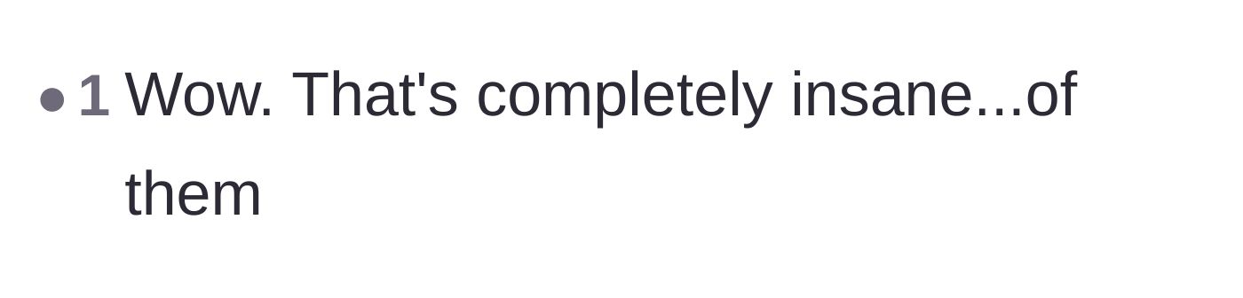 Comment thread 4 - A brief, shocked reaction calling the family's behavior completely insane.