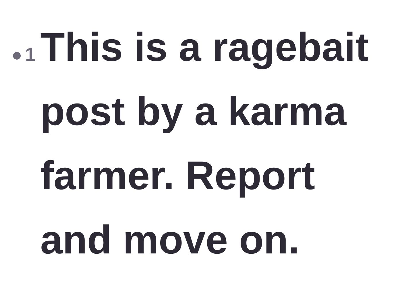 Comment thread 6 - A skeptic claiming the entire story is totally fake and just designed to make people angry.