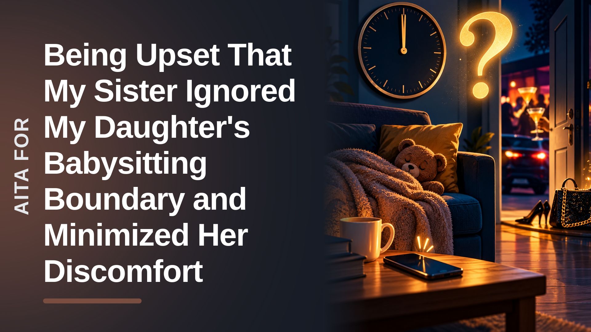 The Protective Mother Who Drew a Hard Line Against Her Irresponsible Sister's Midnight Babysitting Scam