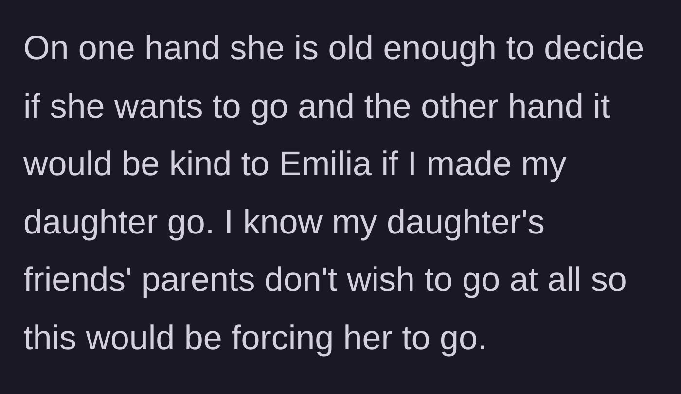 Story part 5 - The mother wrestles with the agonizing choice between honoring her daughter's boundaries and saving a little girl from isolation.