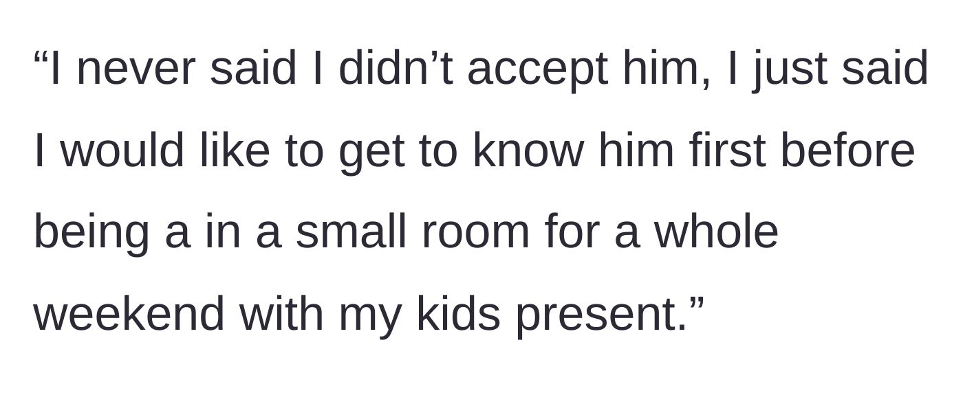Story part 10 - The mom doubling down on her demands