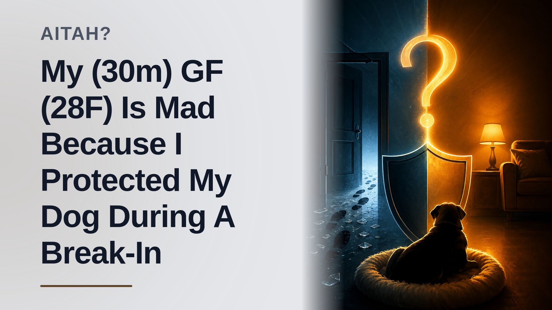The Protective Pet Owner Who Unleashed Fury Against a Home Invader, Only to Face His Insecure Partner's Wrath