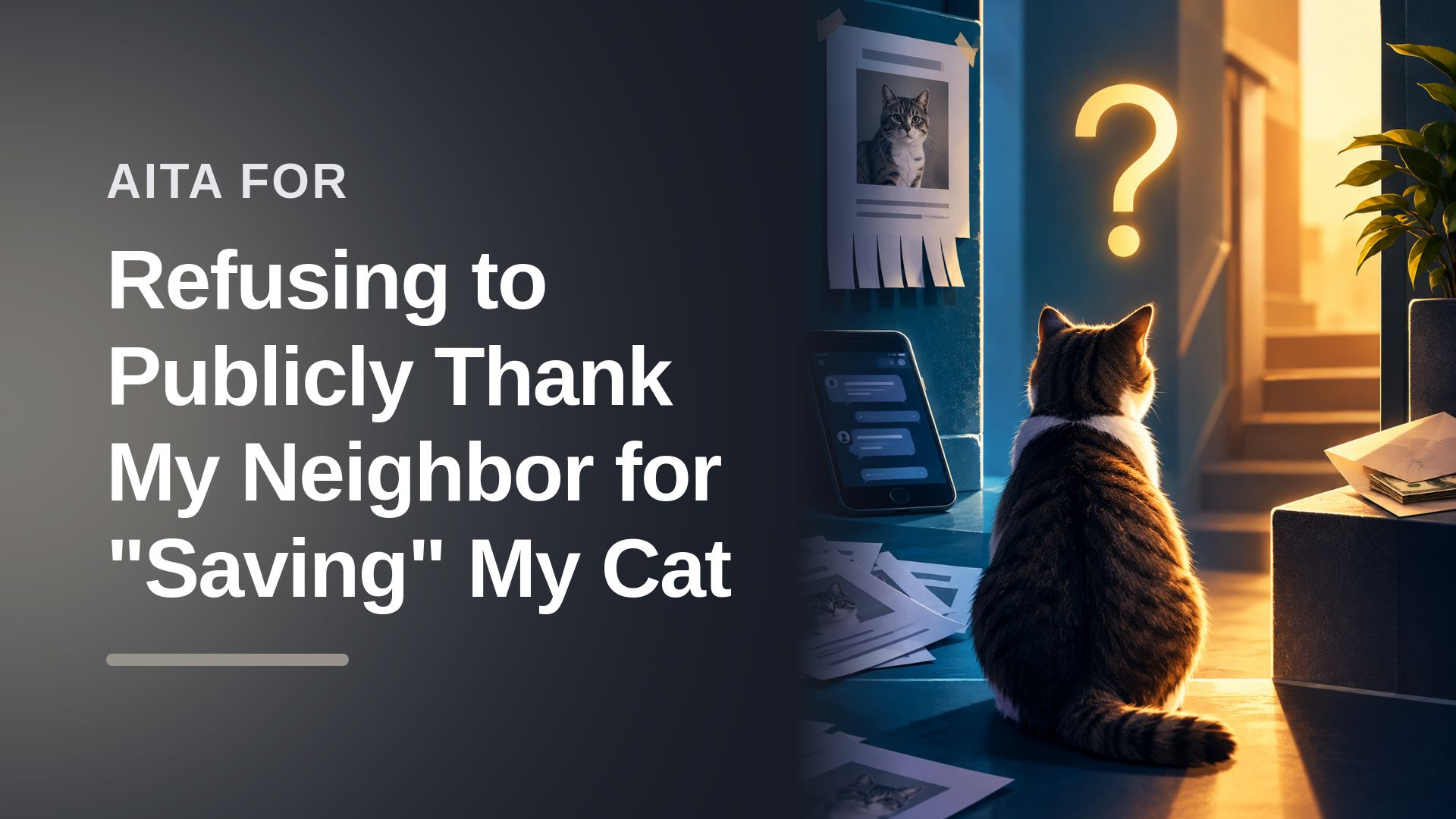 The Protective Pet Owner Who Refused to Praise the Entitled Neighbor Who Almost Stole Her Cat