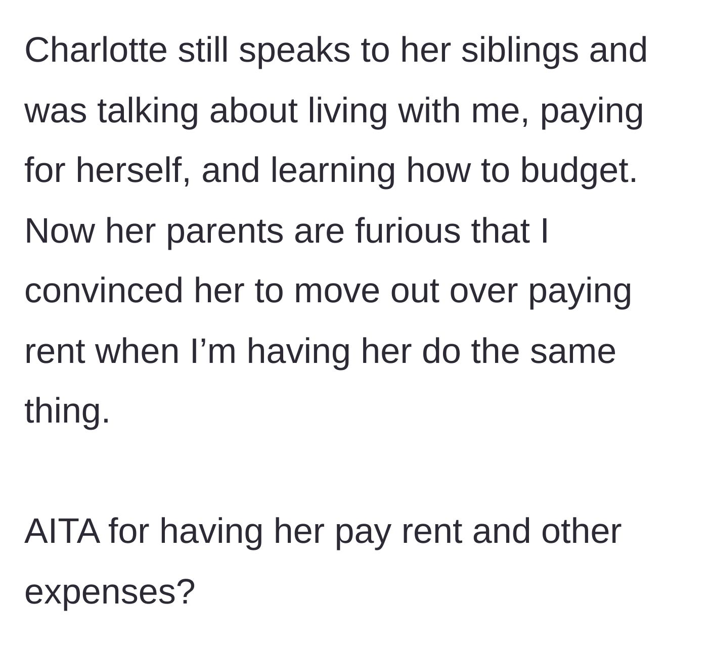 Story part 6 - The niece brags to her siblings about her new setup, causing the parents to erupt in hypocritical anger at the uncle.
