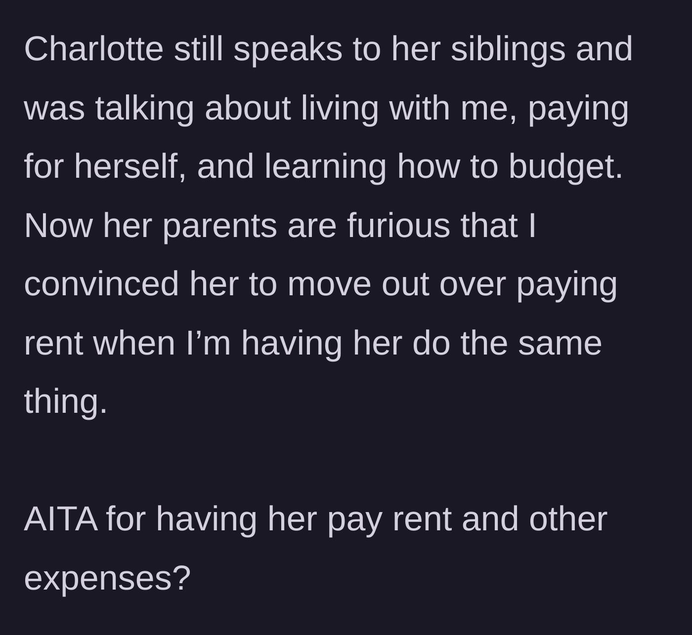 Story part 6 - The niece brags to her siblings about her new setup, causing the parents to erupt in hypocritical anger at the uncle.