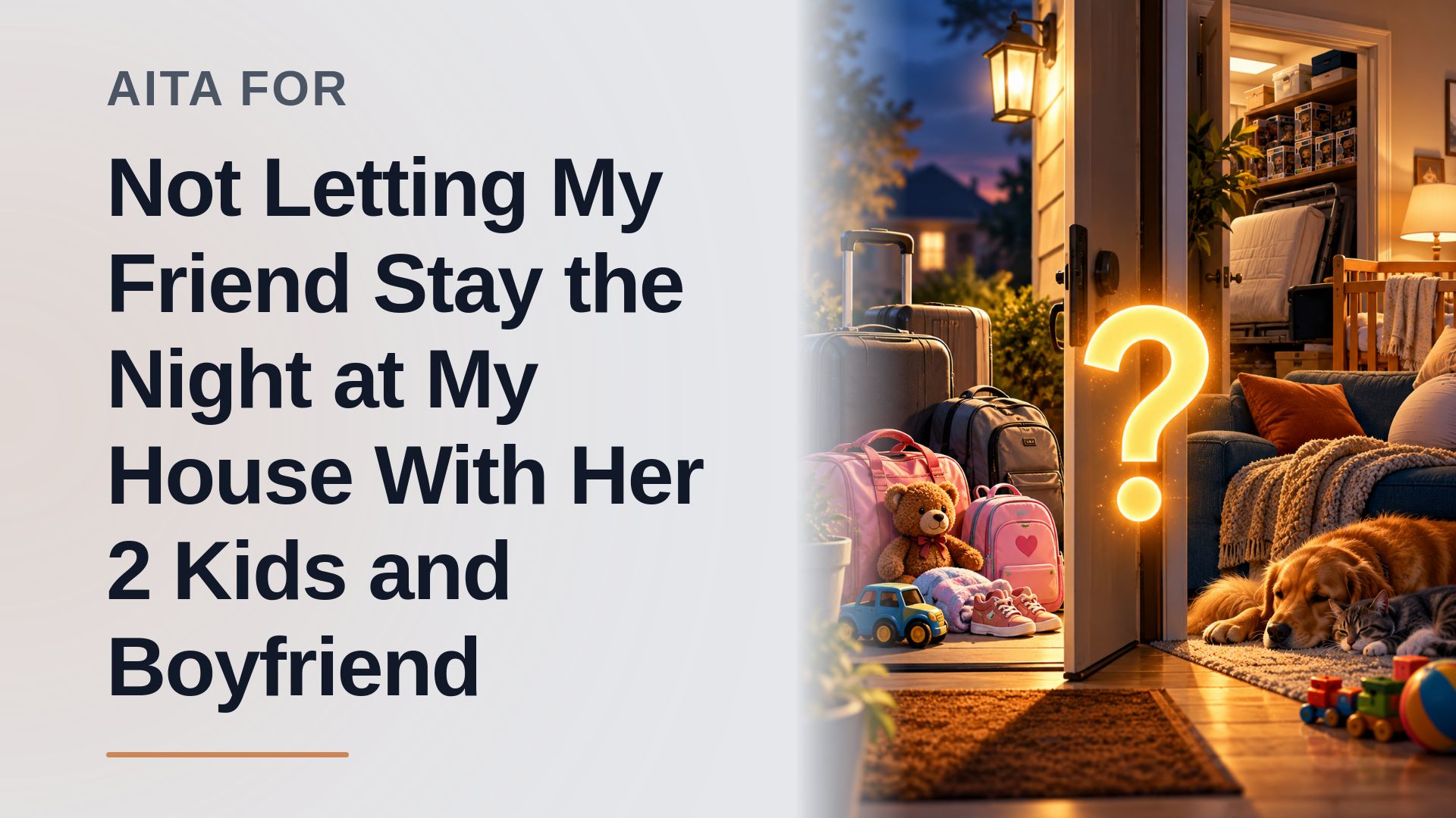 The Realistic Host Who Held Her Ground Against An Entitled Friend's Four-Person Sleepover Demand
