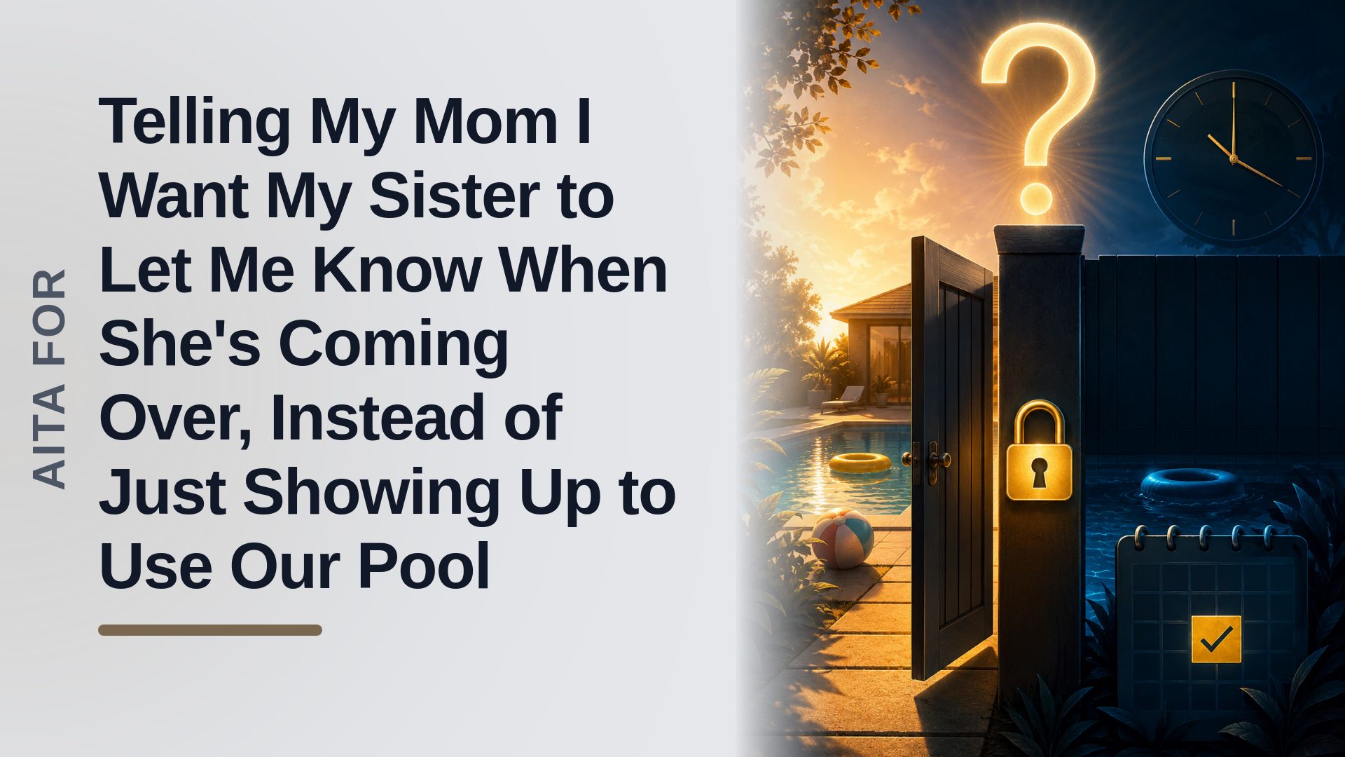 The Reasonable Homeowner Who Dared Ask His Overstepping Sister for a Text Message