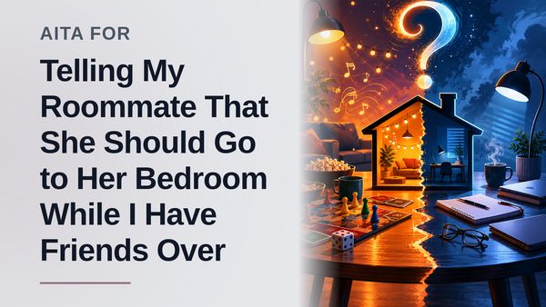 The Reasonable Roommate Who Stood Her Ground Against The Passive-Aggressive Martyr of the Kitchen Table