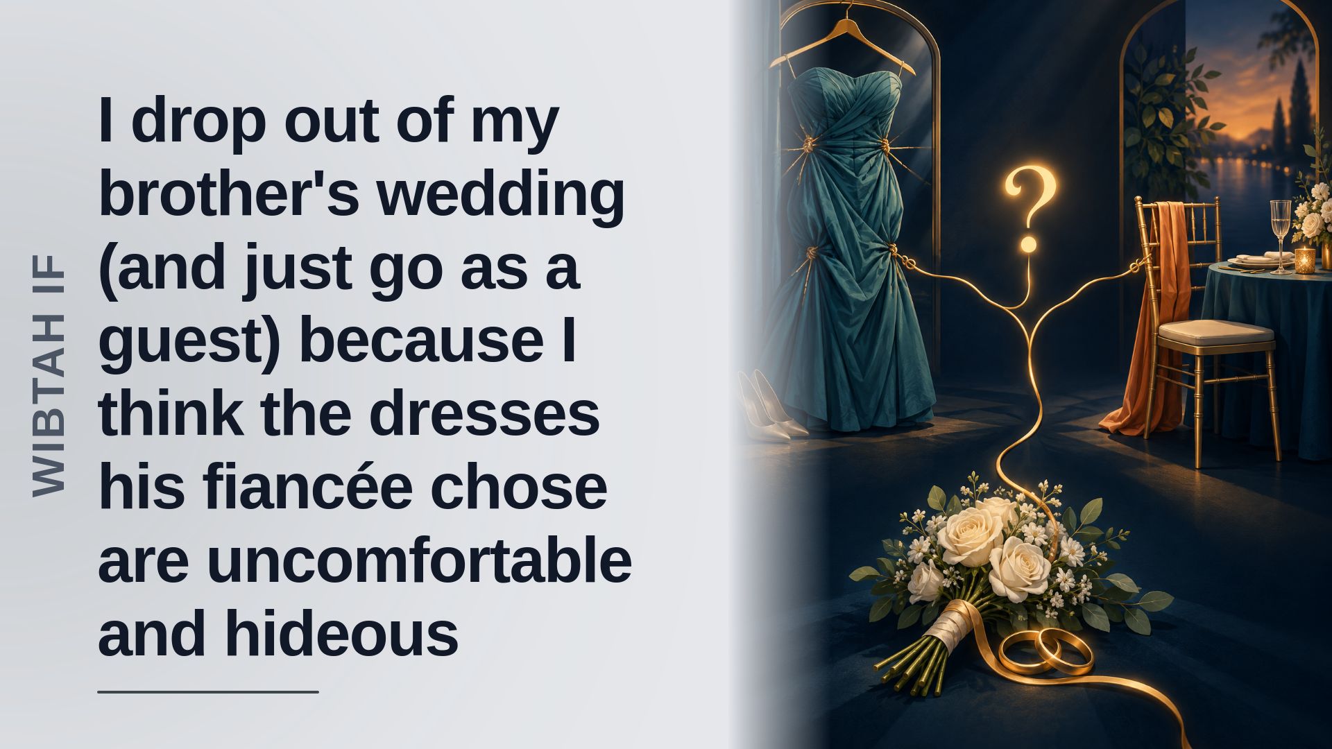 The Reasonable Sister Who Called A Delusional Bridezilla's Bluff Over An Impossible Dress Demand