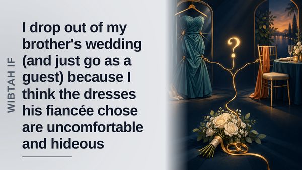 The Reasonable Sister Who Called A Delusional Bridezilla's Bluff Over An Impossible Dress Demand