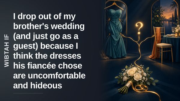The Reasonable Sister Who Called A Delusional Bridezilla's Bluff Over An Impossible Dress Demand