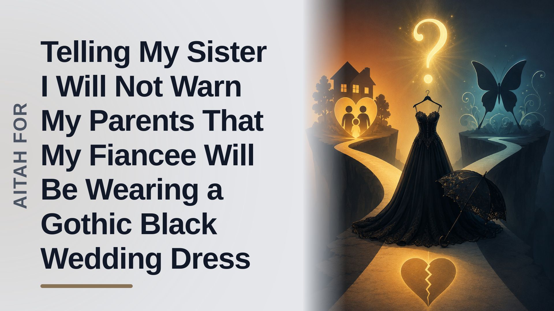 The Reformed Mama's Boy Who Held the Line Against His Meddling Sister for His Bride’s Gothic Wedding!