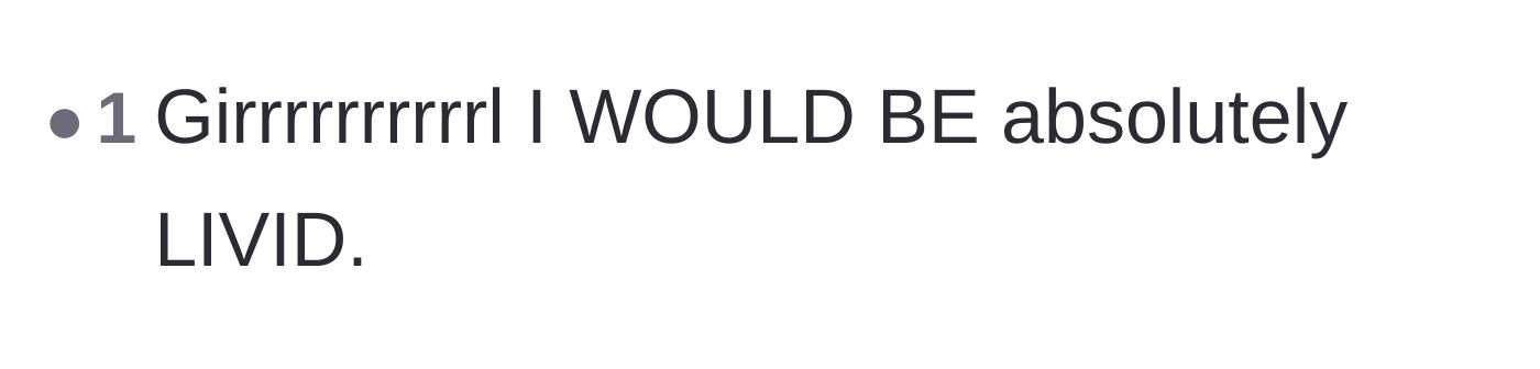 Comment thread 4 - A straightforward reaction expressing pure, unfiltered rage on behalf of the wife.