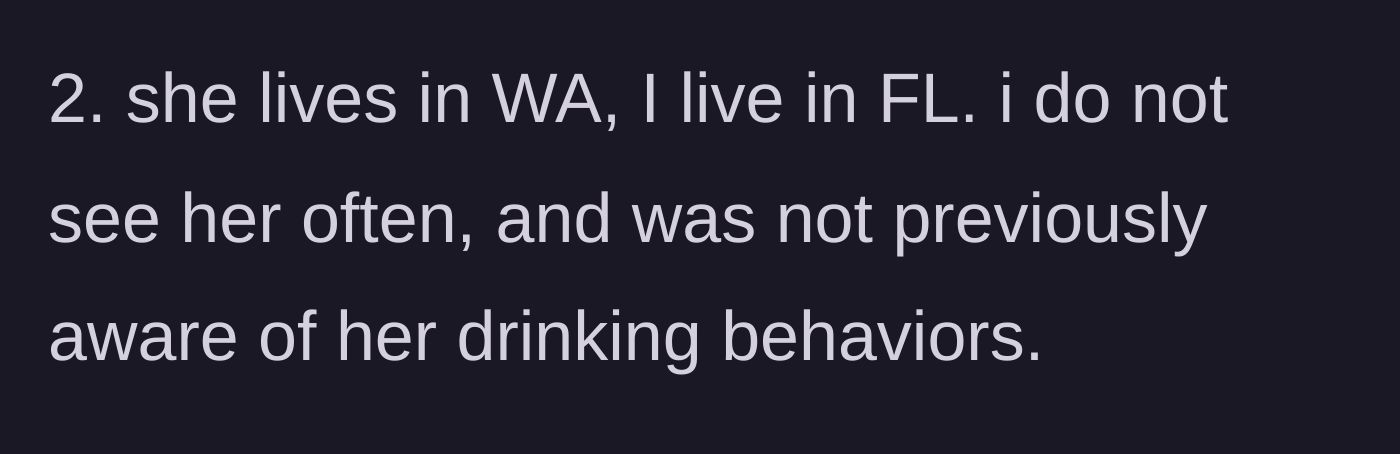 Story part 6 - Clarification that the author has never really drank heavily with this particular friend before.