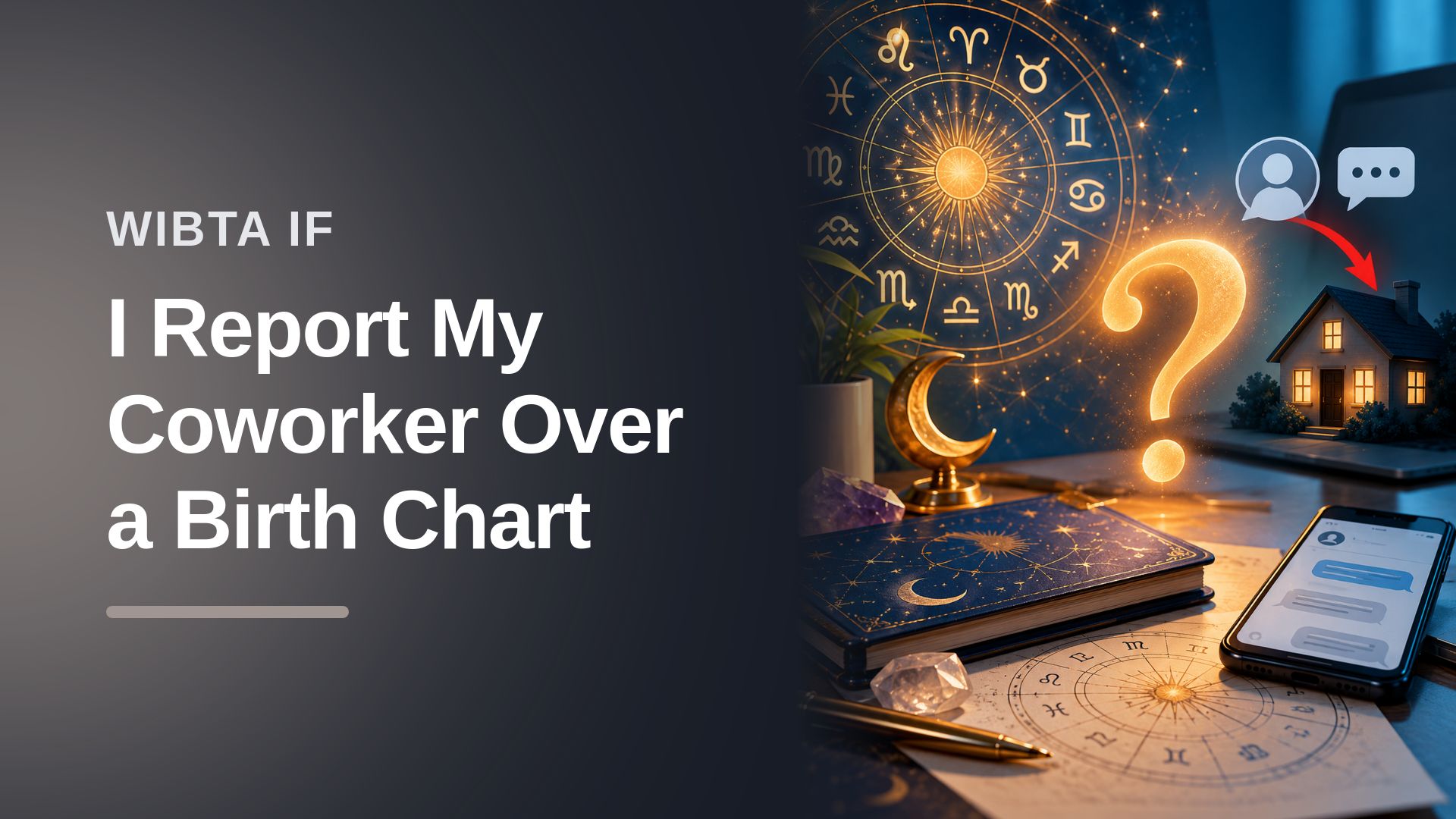The Reluctant Office Team Player Who Threatened To Report The Obsessive Workplace Astrologer After She Stalked Her Mother Online