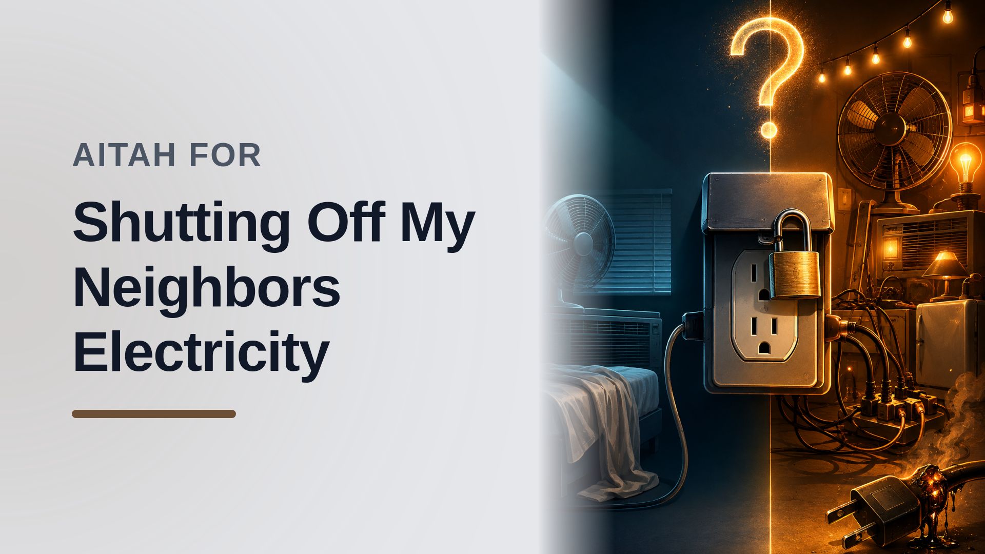 The Reluctant Renter Who Locked the Box Against Her Power-Leeching Neighbor
