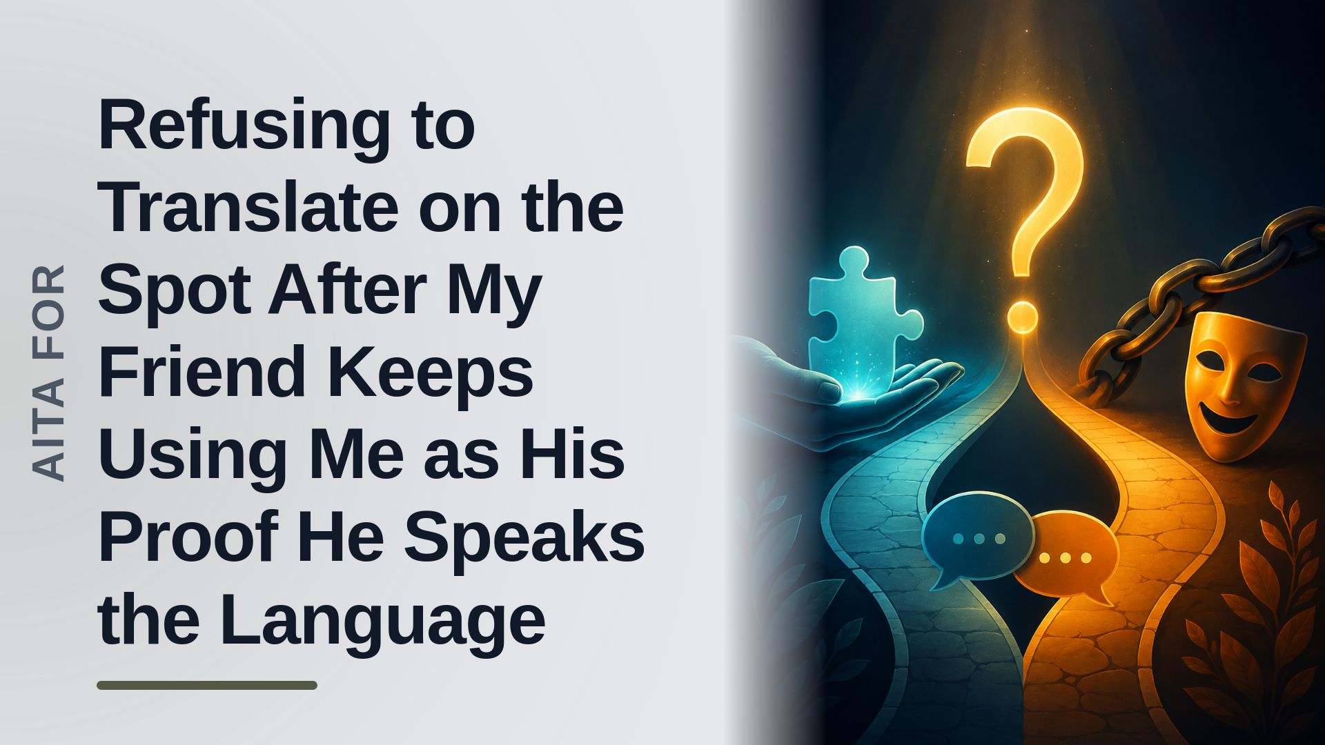 The Reluctant Translator Who Dropped the Mic Against The Faux-Bilingual Braggart
