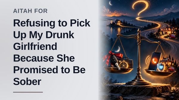 The Responsible Boyfriend Who Drew The Line Against His Entitled Girlfriend's 3 AM Demands