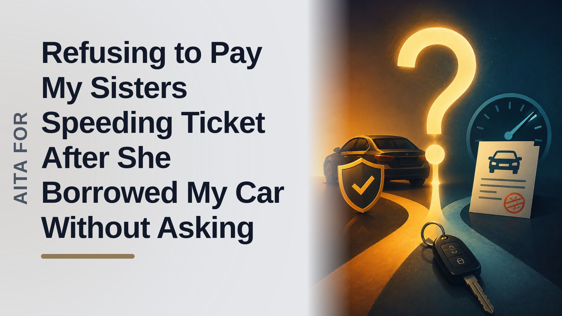 The Responsible Owner Who Refused to Subsidize an Entitled Sister's Joyride