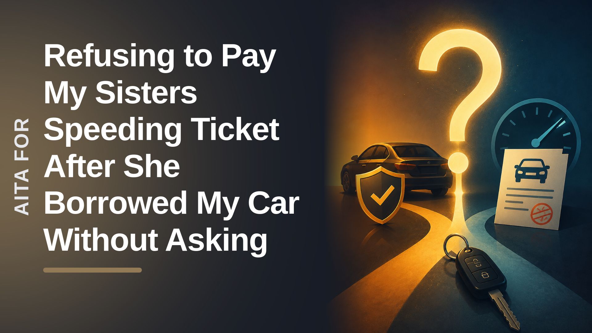 The Responsible Owner Who Refused to Subsidize an Entitled Sister's Joyride
