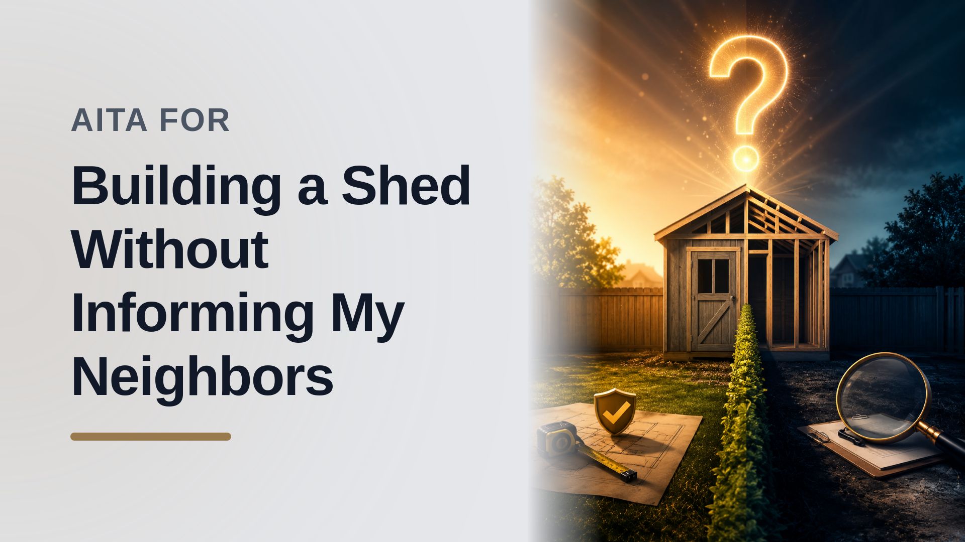 The Rule-Following Homeowner Who Stood His Ground Against The Busybody Neighbors' Audacity