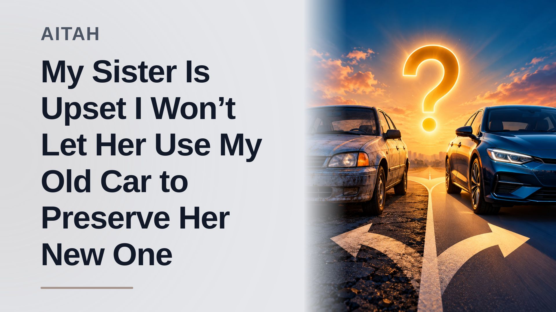 The Overlooked Scapegoat Who Slammed the Brakes on Their Golden Child Sister’s Delusional Car Demand