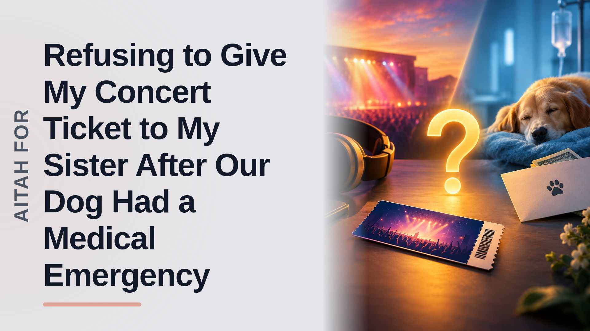 The Guilt-Ridden Teen Who Defended Her Hard-Earned Concert Ticket Against Her Entitled Sister's Absurd 'Hero Tax'