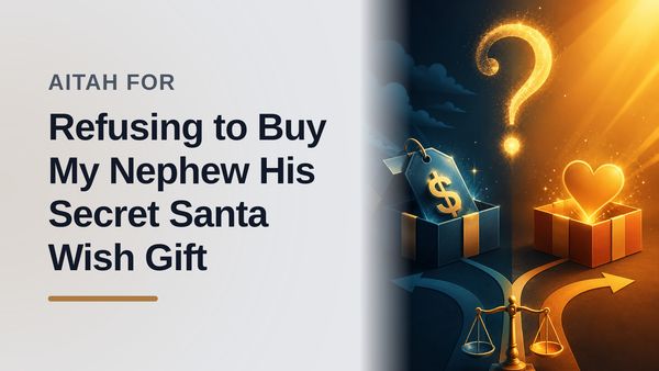 The Reasonable Relative Who Refused to Bow to a 10-Year-Old's $250 Secret Santa Demands!