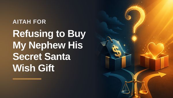 The Reasonable Relative Who Refused to Bow to a 10-Year-Old's $250 Secret Santa Demands!