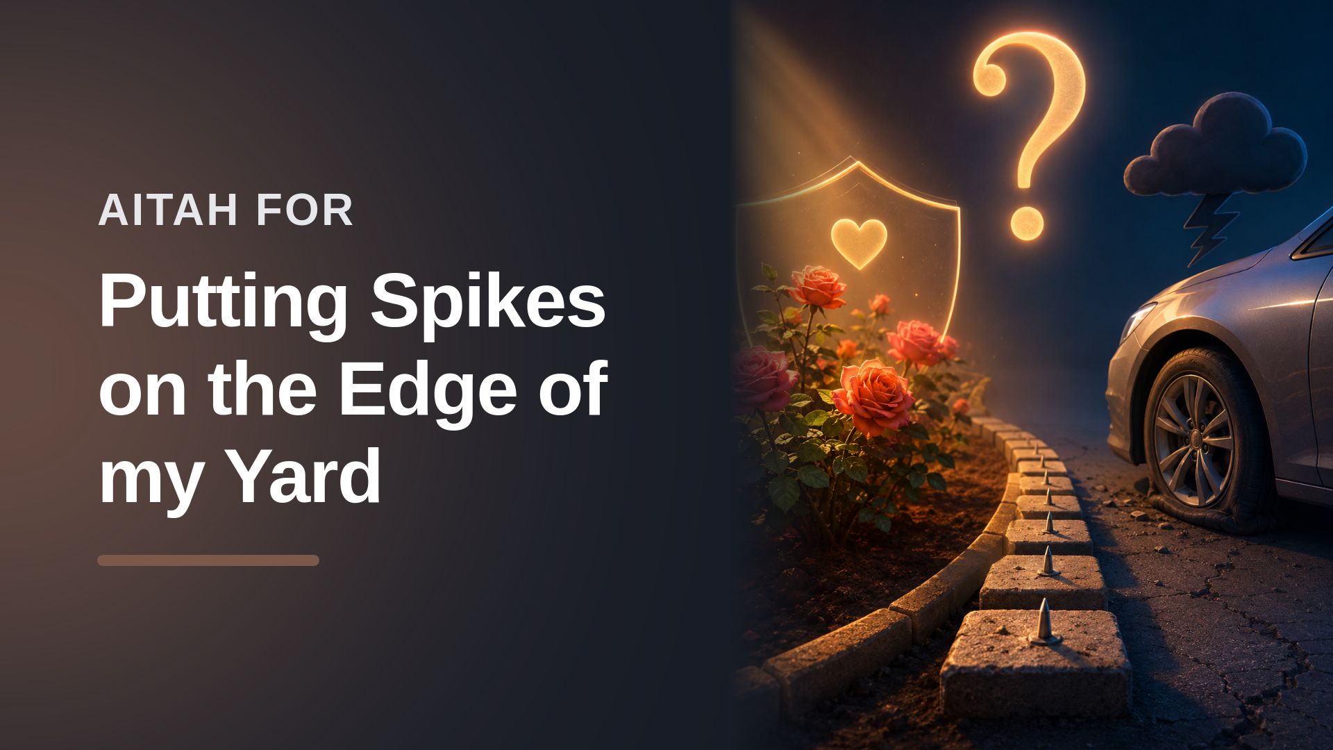 The Sentimental Gardener Who Laid a Concrete Spike Trap for an Entitled Driver