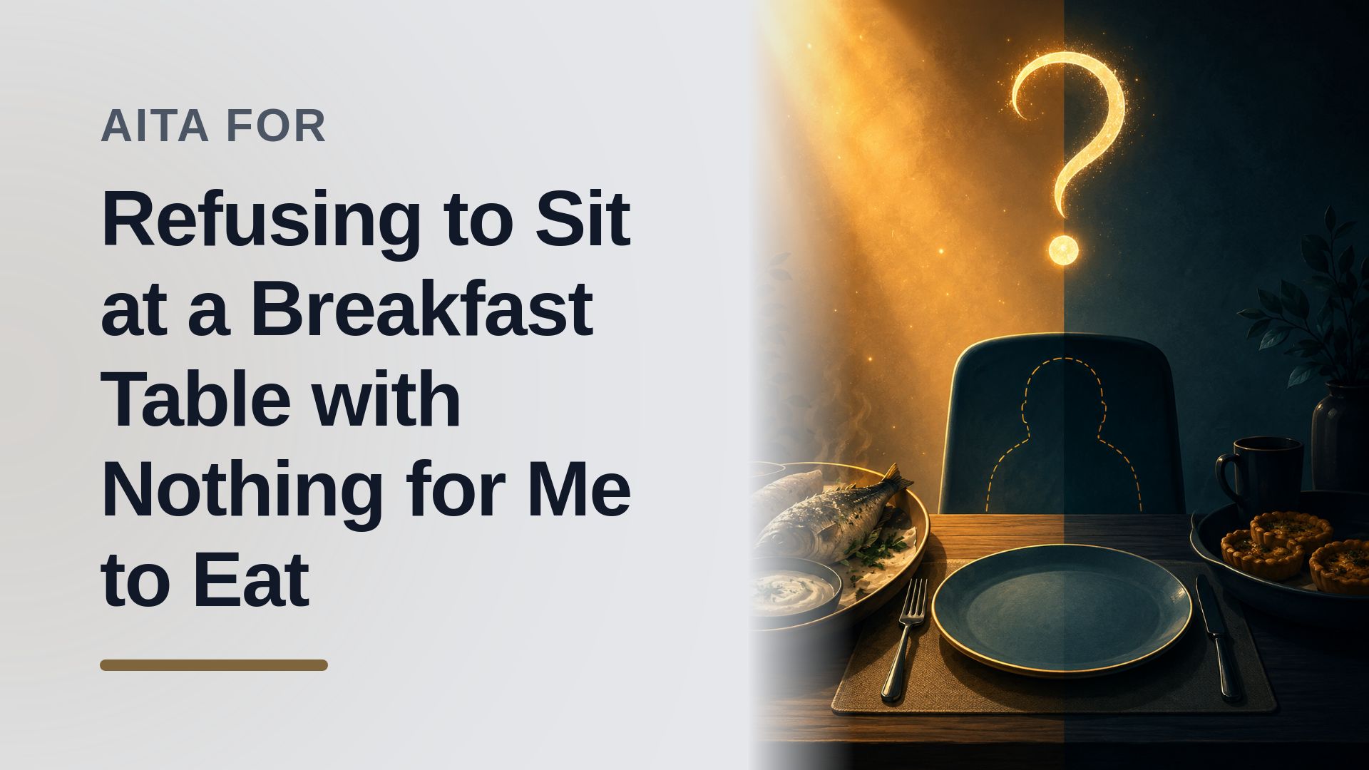 The Sidelined Guest Who Boycotted Breakfast Against Her Inconsiderate In-Laws