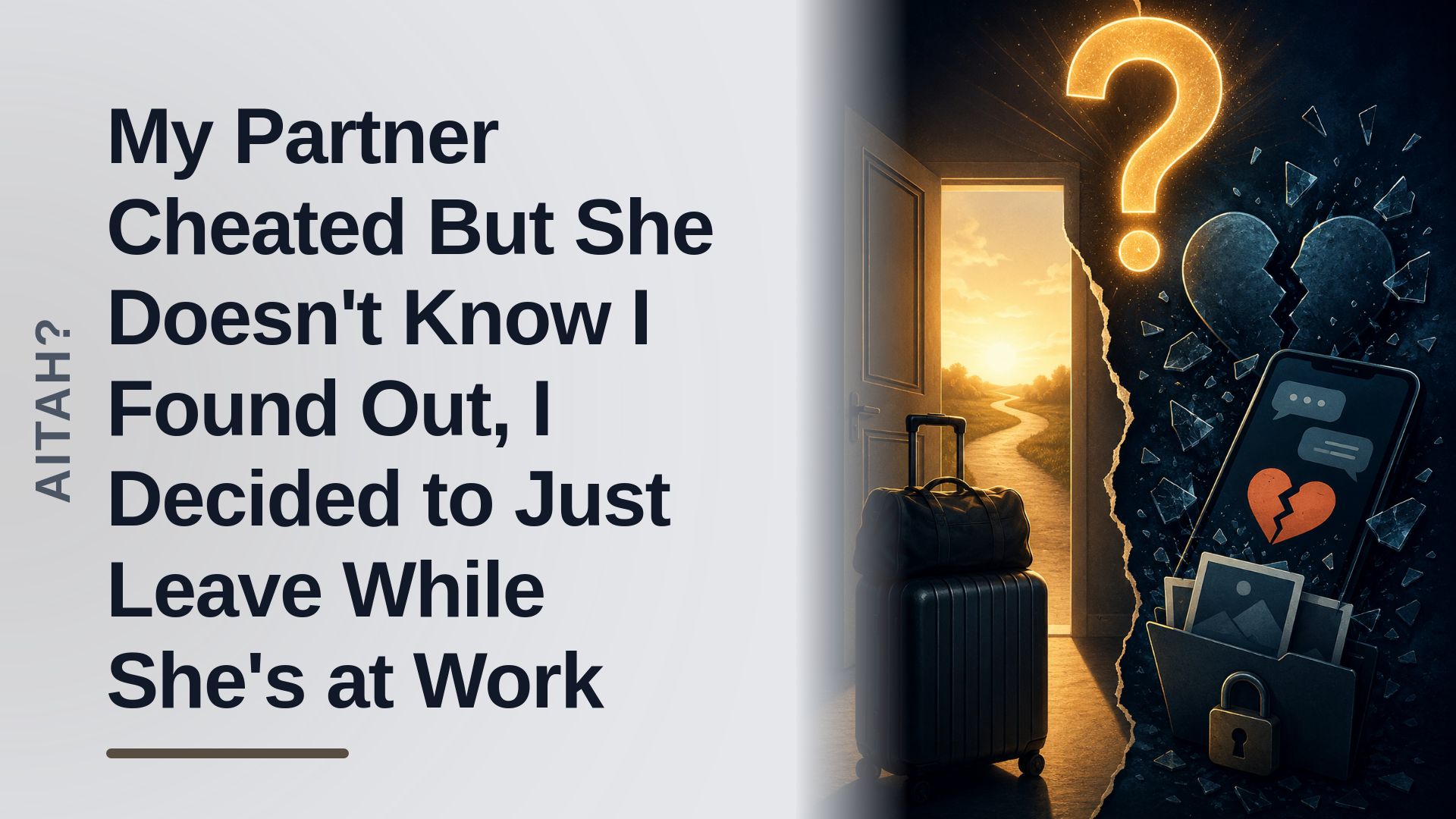 The Silent Leaver Who Pulled A Financial Irish Exit On An Unrepentant Cheater