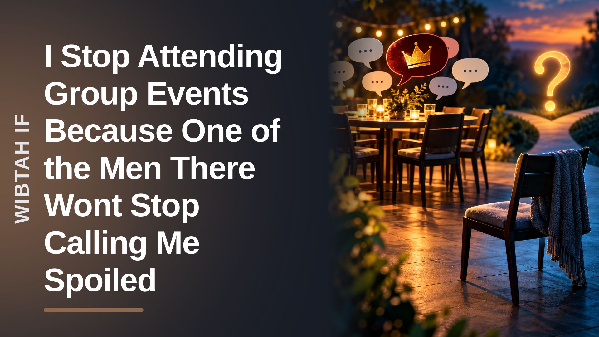The Silent Sufferer Who Finally Walked Out On Her Group's Resident Trauma One-Upper