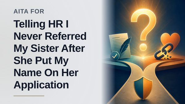 The Boundary Defender Who Tanked Her Entitled Sister’s Fraudulent HR Application