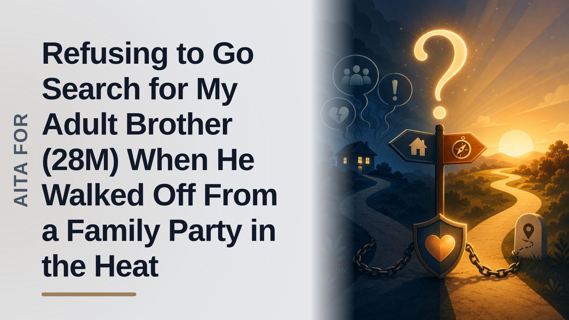 The Pragmatic Sister Who Refused To Launch a Search Party for Her 28-Year-Old 'Helpless' Brother